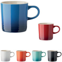 Mug avec dégradé de couleurs personnalisable avec votre logo texte