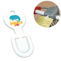 Clip jeton de caddie en plastique personnalisé logo, texte photo