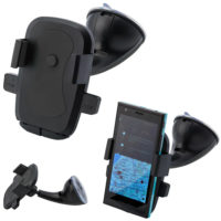 Support de téléphone universel pour voiture fixation par ventouse personnalisé logo et texte