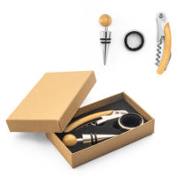 Accessoire vin personnalisable : tire-bouchon personnalisé, bouchon métal personnalisé, collier anti goutte vin personnalisé