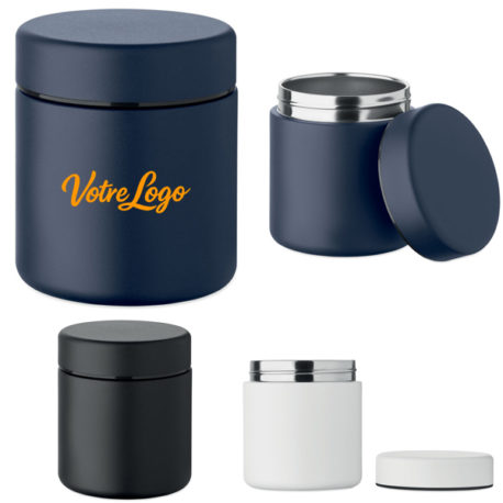 Boite à salade ou repas snack personnalisée par impression ou gravé avec votre logo et ou texte