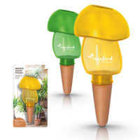 Cône arrosage plante bac et jardinière personnalisé logo et texte. Goodies jardinage.